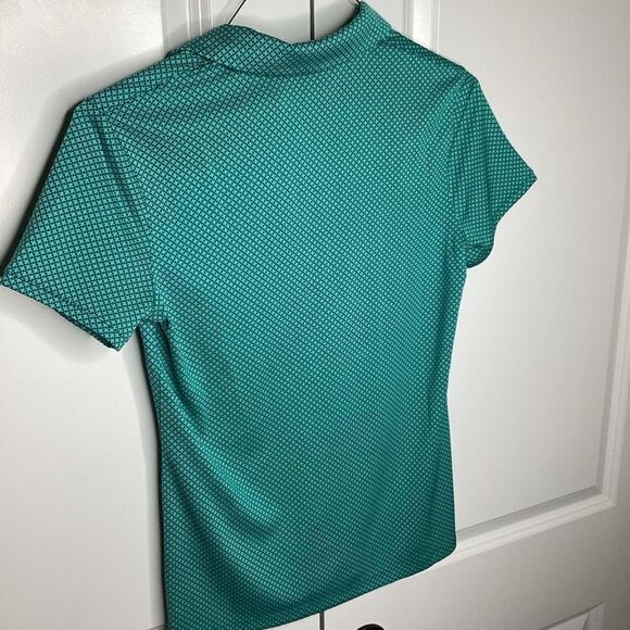 NWT Ladies‎ Nike Drifit Golf Tennis Polo small Teal Green - Picture 6 of 8